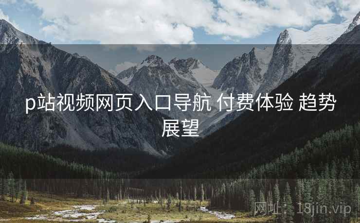 p站视频网页入口导航 付费体验 趋势展望