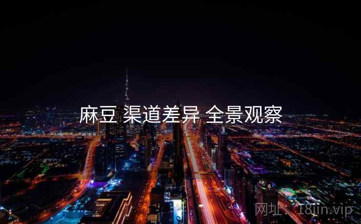 麻豆 渠道差异 全景观察