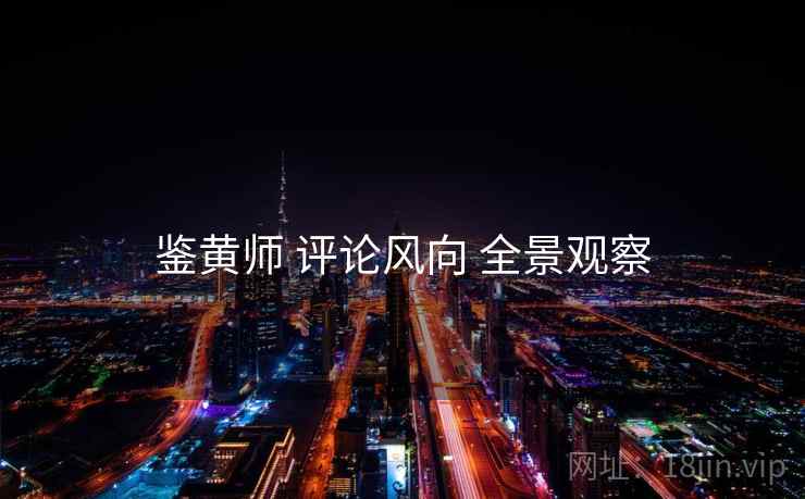 鉴黄师 评论风向 全景观察