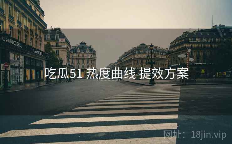 吃瓜51 热度曲线 提效方案
